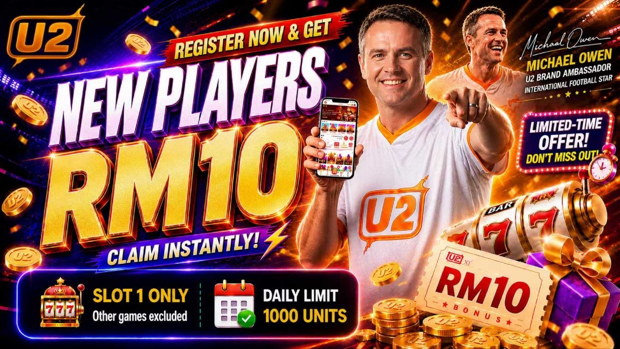 Michael Owen Dilantik Duta Jenama Rasmi U2 Casino